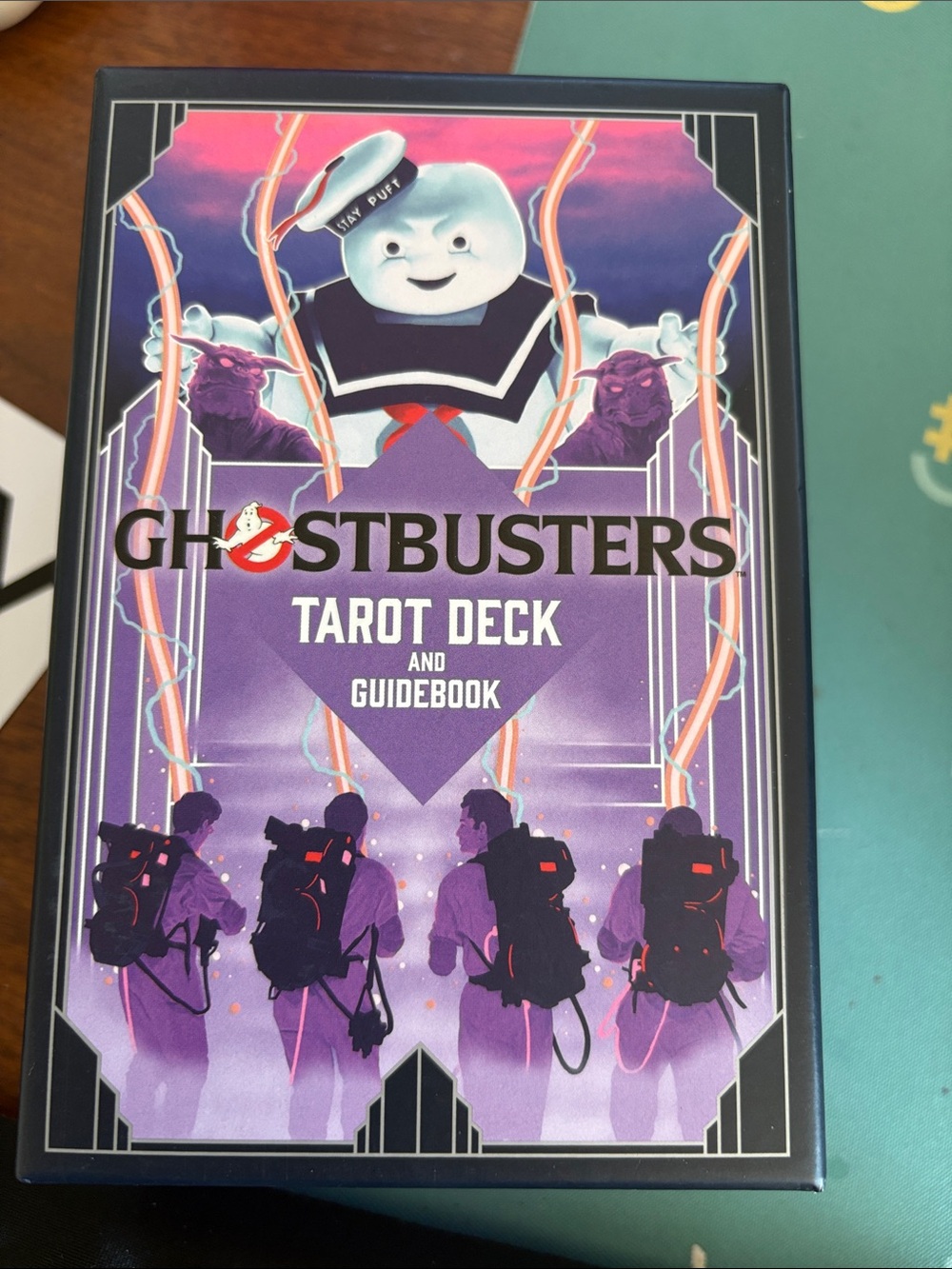 Ghostbusters Tarot Deck - Purple Illustrated Box